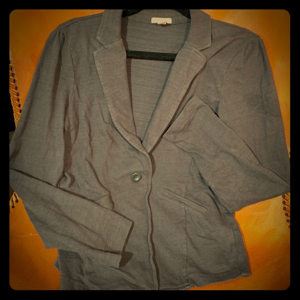 Caslon Grey Cardigan blazer